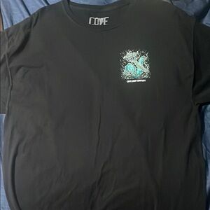 Cove Black Short Sleeve Tee